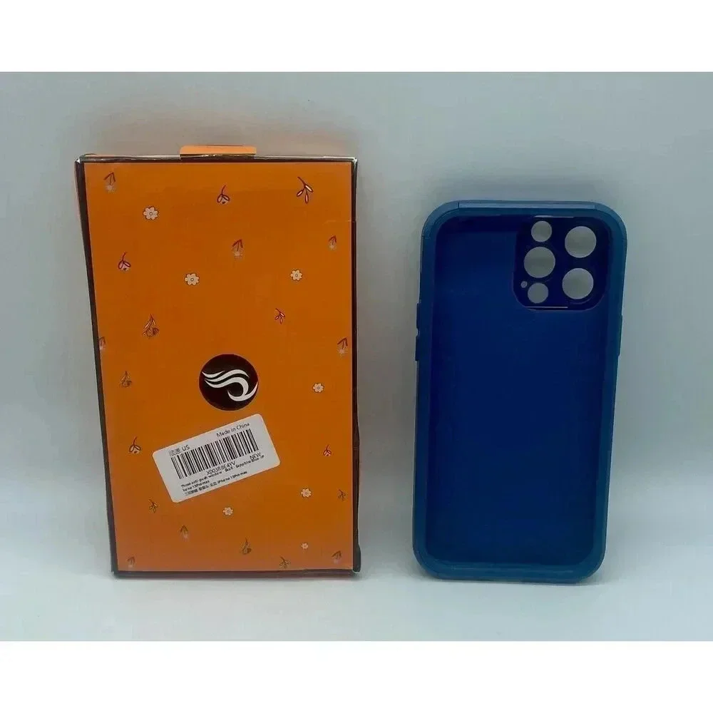 Designer Skull Heavy Duty Case for iPhone 13 Pro Max with Slide Camera Protector